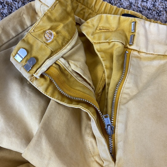 UO BDG Dani High-Waisted Yellow Chino Pant - Picture 7 of 11